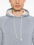 layered cashmere hoodie